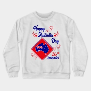 Good Australian Design, Happy Australia Day Design Cool for Australians. Crewneck Sweatshirt